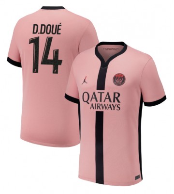 Paris Saint-Germain Desire Doue #14 Replika Tredjetrøje 2024-25 Kortærmet